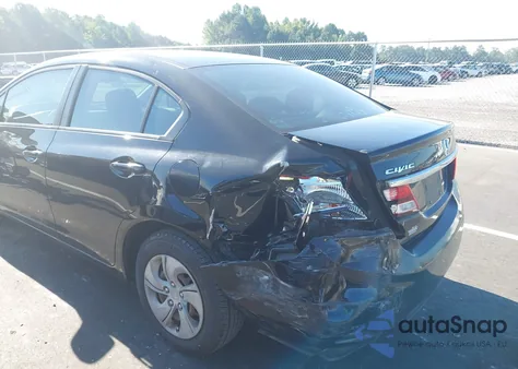 2015 Honda Civic Lx z USA, uszkodzony, nr VIN 19XFB2F53FE215472